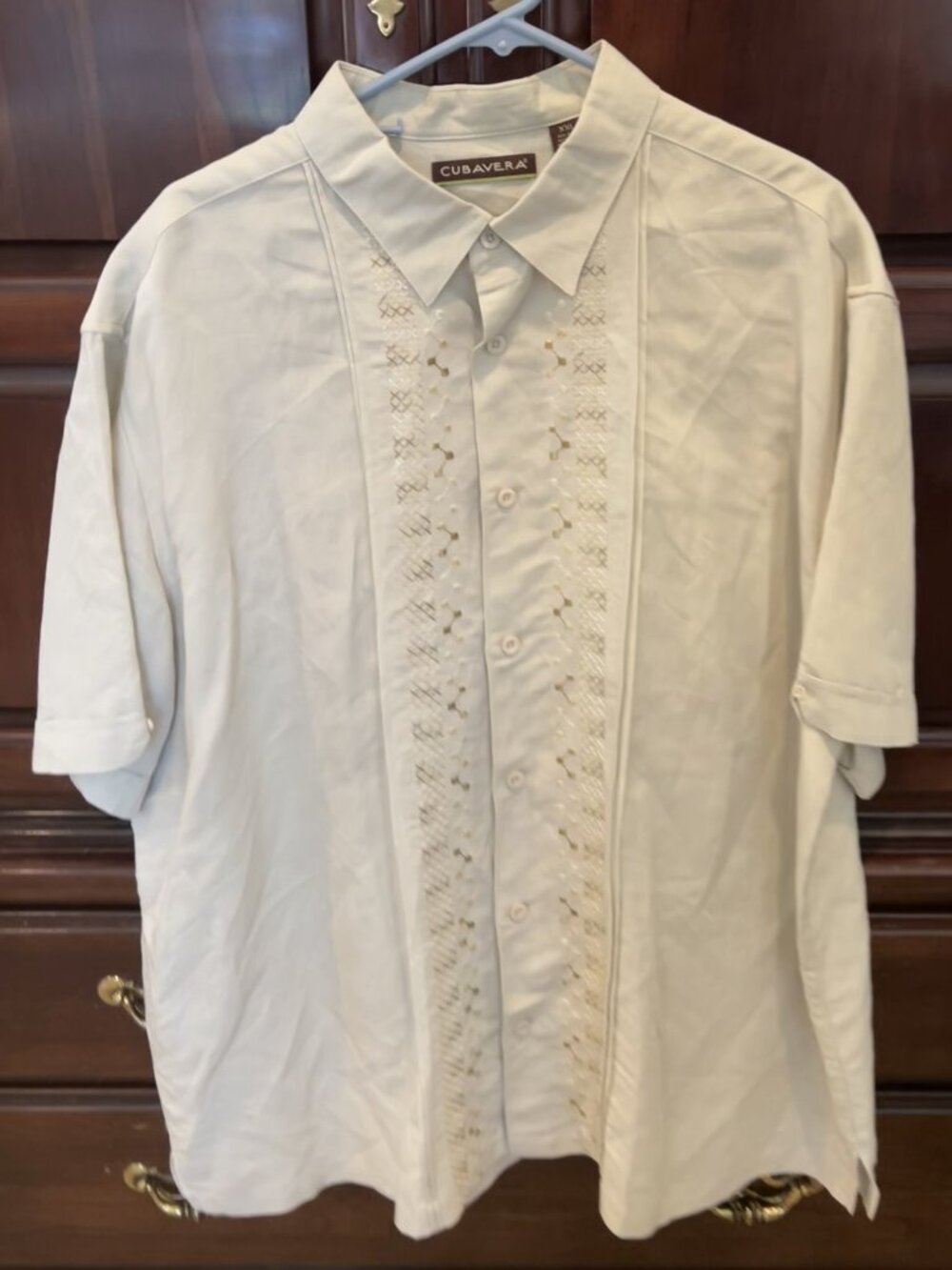 Cubavera Short-sleeve embroidered shirt